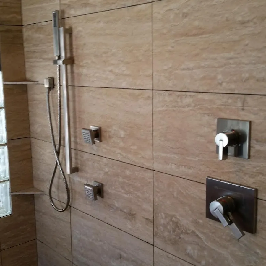 Shower fixture installation for Water Heater Replacement in Hazlet